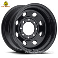 Ruedas de acero negro de 18x9 sin bloqueo